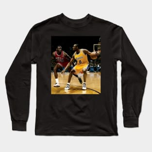 BASKETBALLART - GOAT 23 VS GOAT 24 Long Sleeve T-Shirt